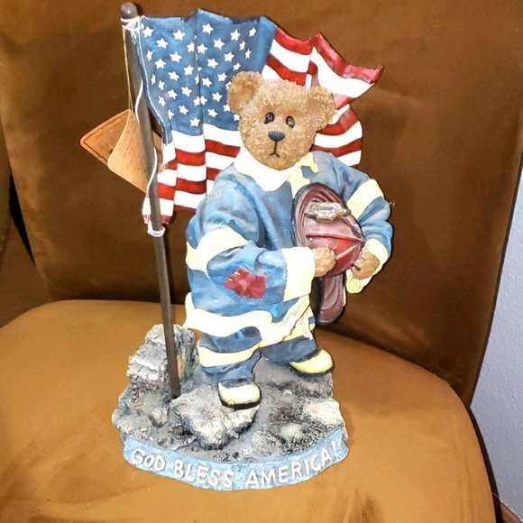 Boyds Crumpletons "Our American Hero" 13x7"